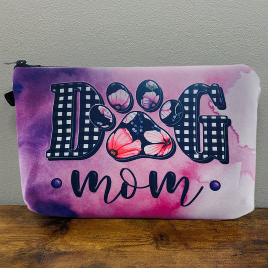 Pouch - Dog Mom purple