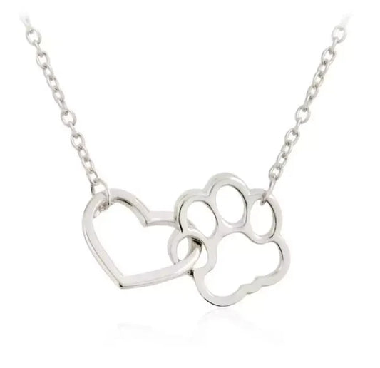 Paw & Heart Necklace