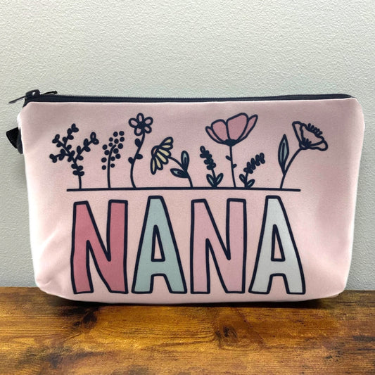 Pouch - Nana flowers