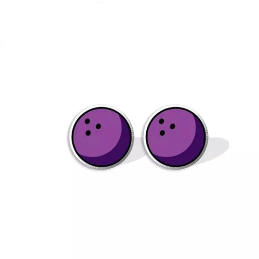 Earrings - Bowling