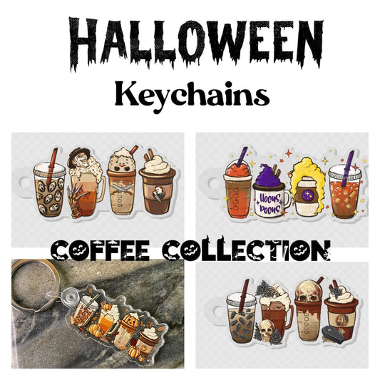 Key Chain - Halloween Coffee Collection