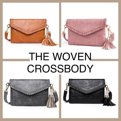 Woven Crossbody Bag