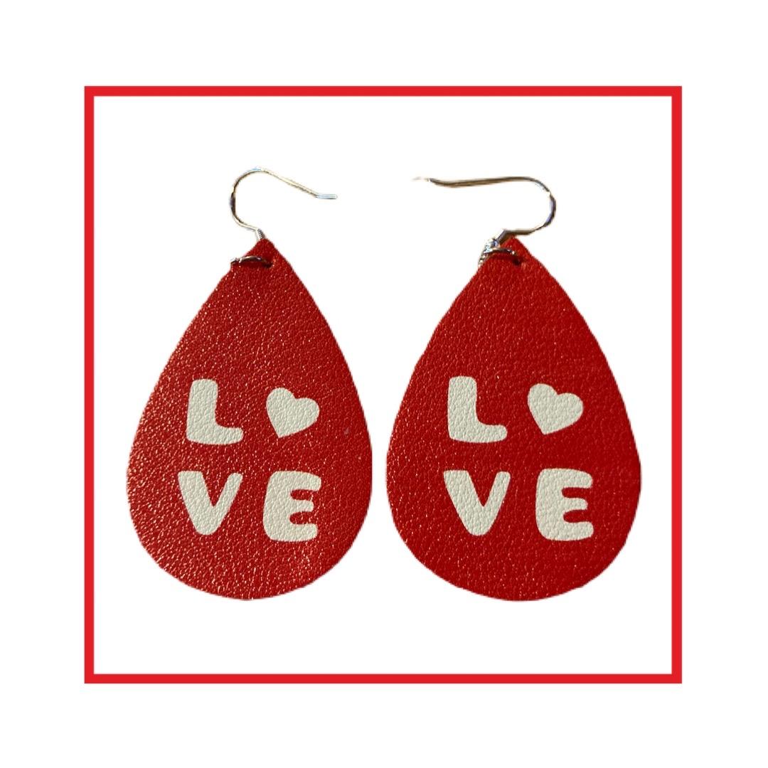 Love Teardrop Earrings