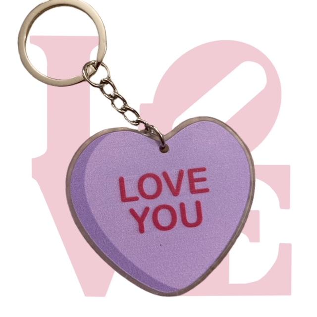 Love You Keychain